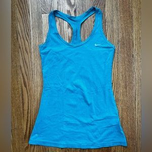 nike teal racerback tank